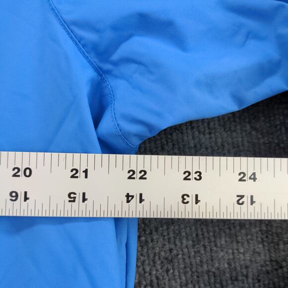 Columbia Interchange Hooded Jacket Coat Size L Blue Outer Layer Only - Picture 7 of 14